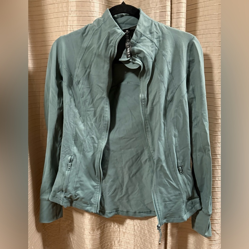 Light Teal Women's Jacket - Brand:90 Degree BY Reflex